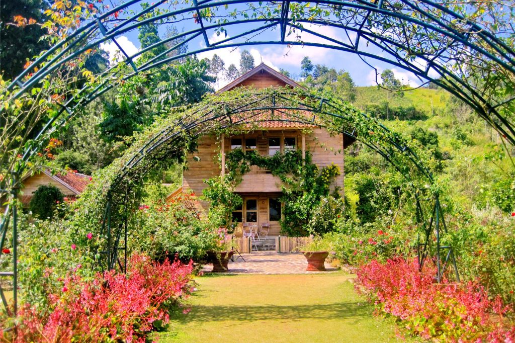 Destinasi Wisata Kebun Mawar Situhapa, Taman Bunga Terbesar di Garut |  Infogarut.id
