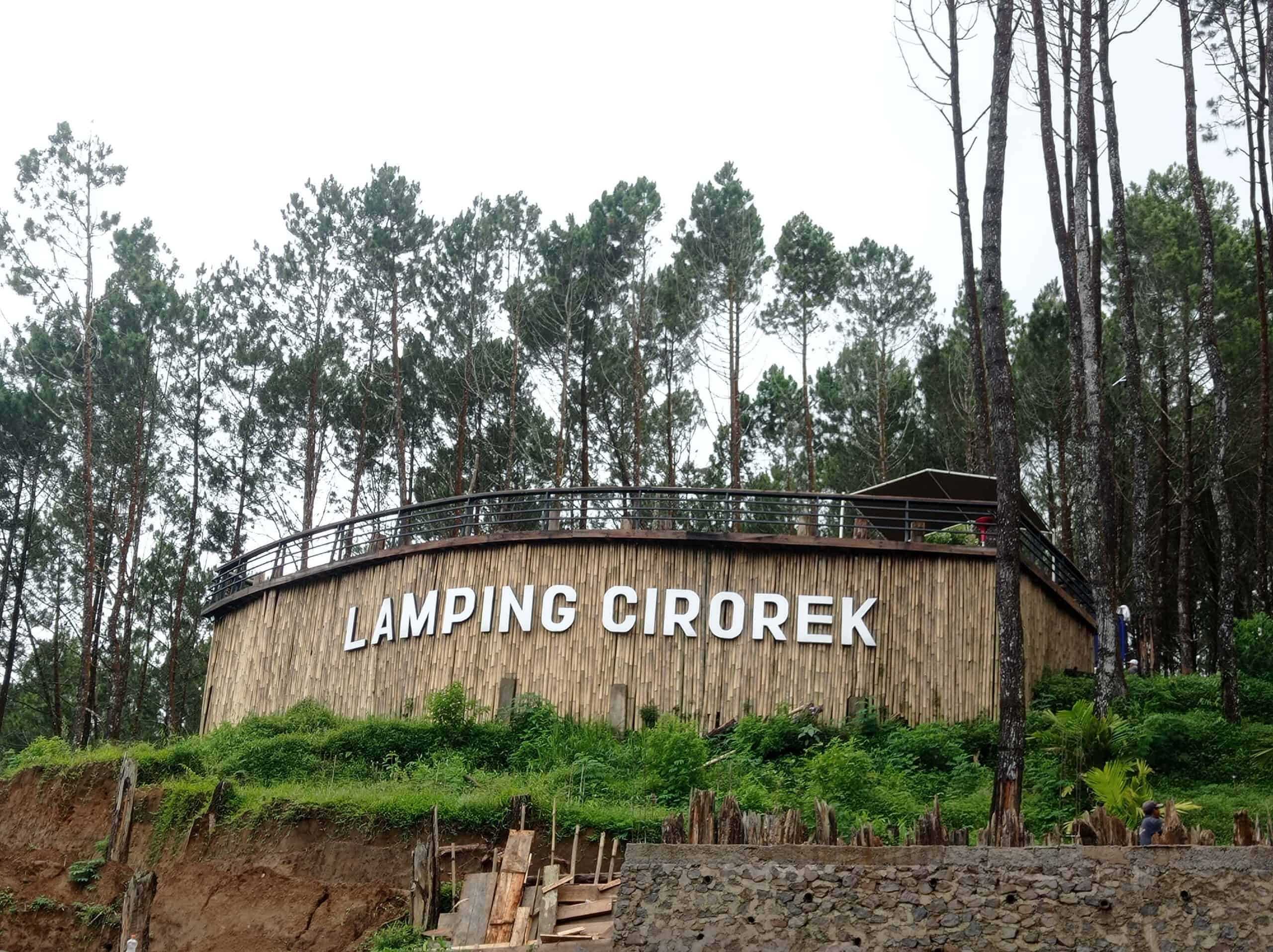 Lamping Cirorek, Tempat staycation yang Instagramable di Garut
