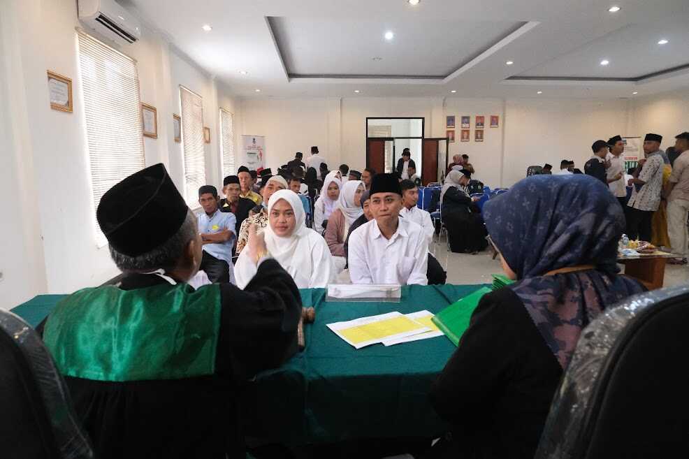 Status Pernikahan Belum Tercatat, 70 Pasangan di Kabupaten Garut Ikuti Sidang Itsbat Nikah