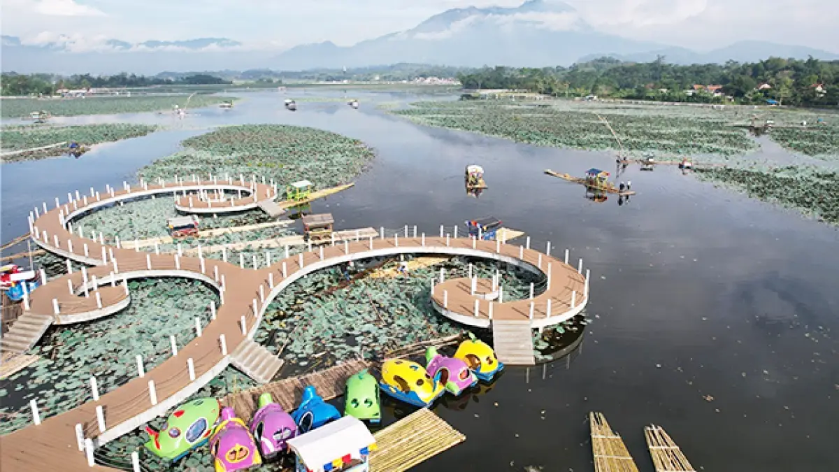 Ngabuburit di Situ Bagendit, Pilihan Santai Menjelang Magrib