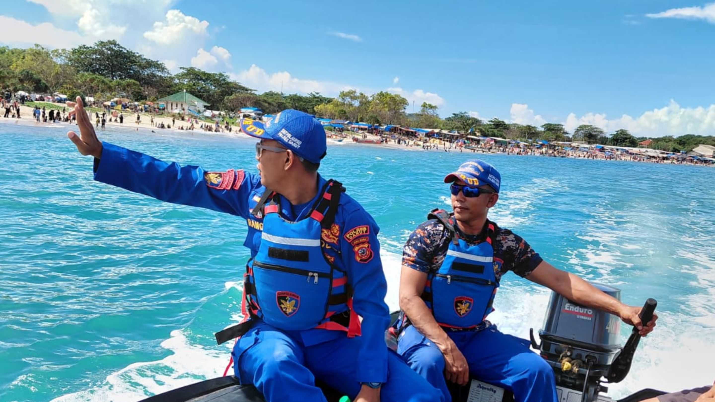 Lonjakan Wisatawan Diantisipasi, Sat Polairud Garut Gencarkan Patroli Pantai